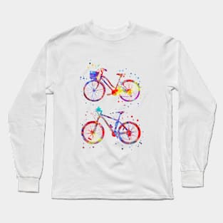 Bicycles Long Sleeve T-Shirt